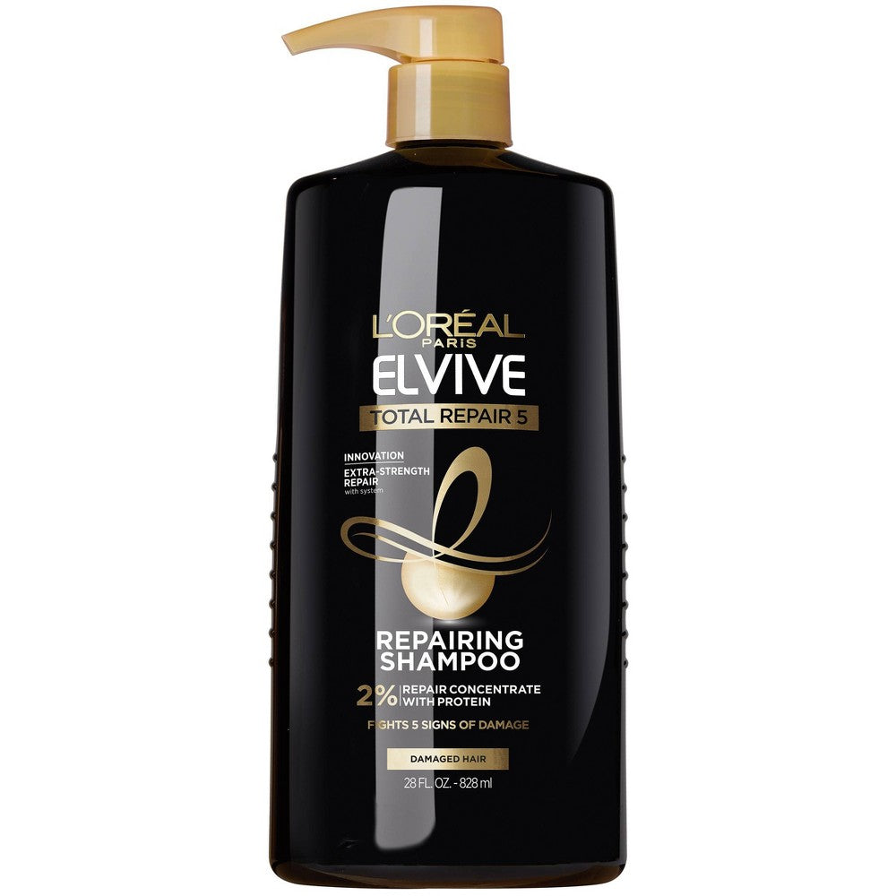 L'Oreal Paris Elvive Total Repair 5 Repairing Shampoo - 28 Fl Oz - Bellso